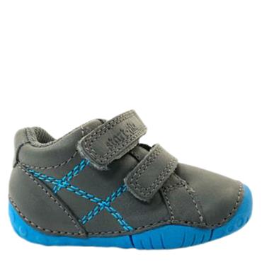 STARTRITE BOYS H FIT STRAP PREWALKER - GREY